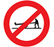 Hand cart Prohibited