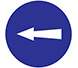 Compulsory left turn