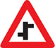 Staggered intersection