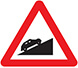 Steep ascent