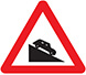 Steep descent